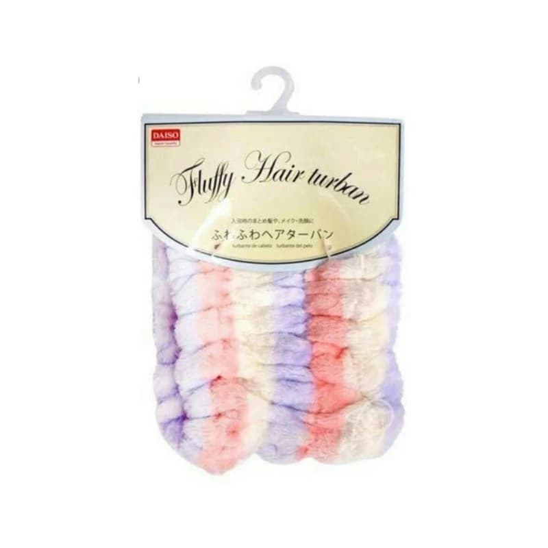 Daiso Fluffly Hair Turban