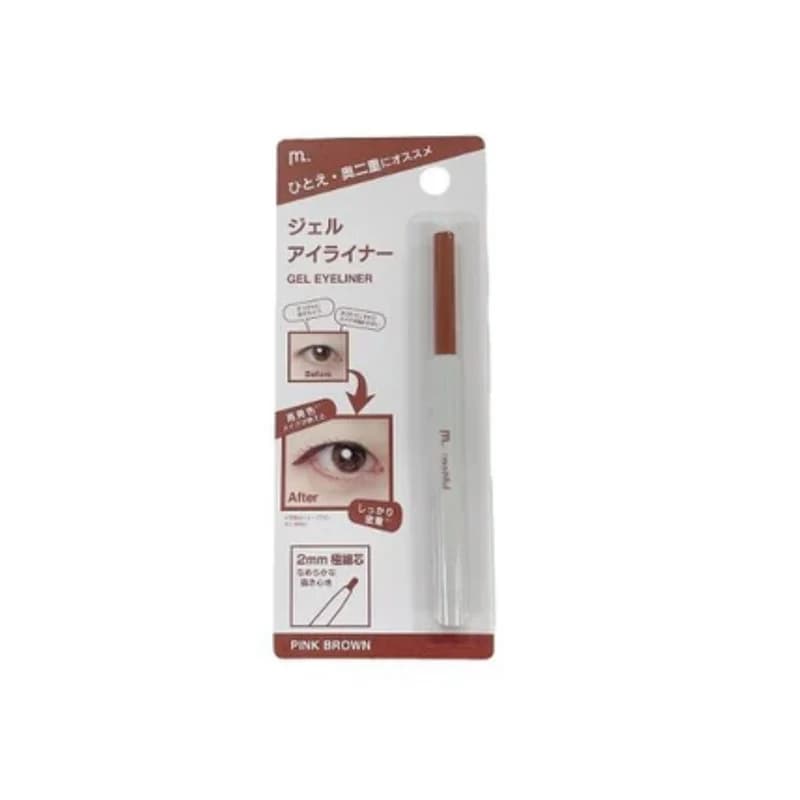  Daiso MFL Gel Eyeliner Pink Brown