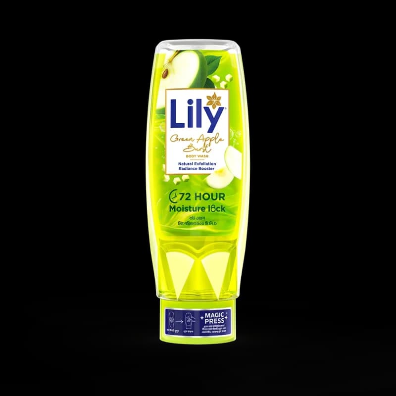 Lily Green Apple Burst Body Wash 