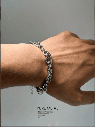 Viperlace Stainless Steel Bracelet