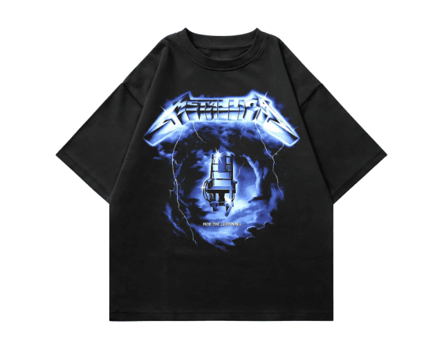 Metallica Ride The Lightning Oversized T-Shirt