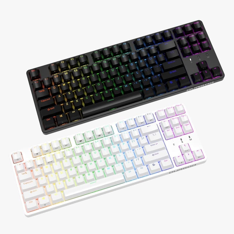 Durgod Cavalry 87w Wireless Hotswappable RGB Mechanical Keyboard
