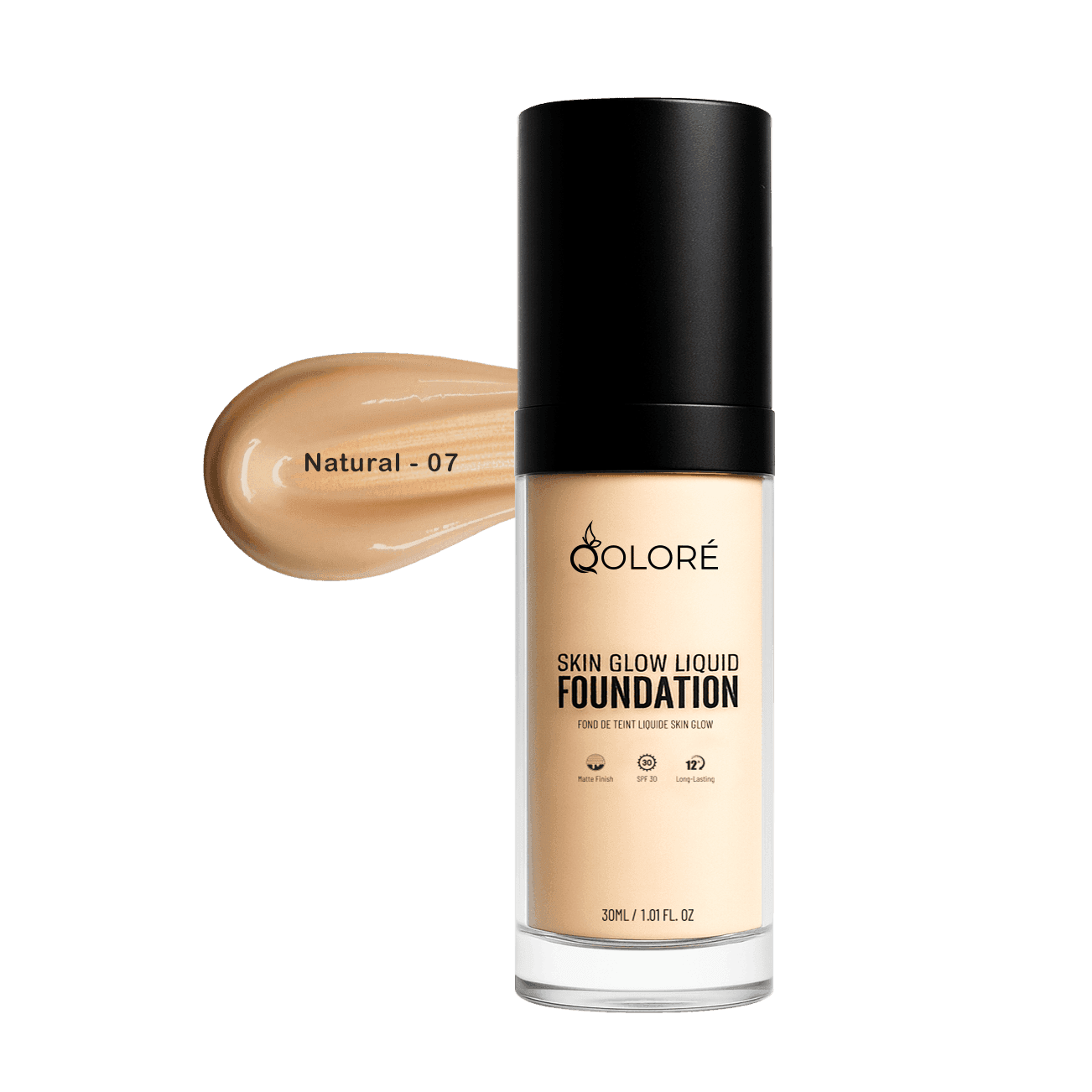 Qolore Skin Glow Liquid Foundation Natural-07 30ml