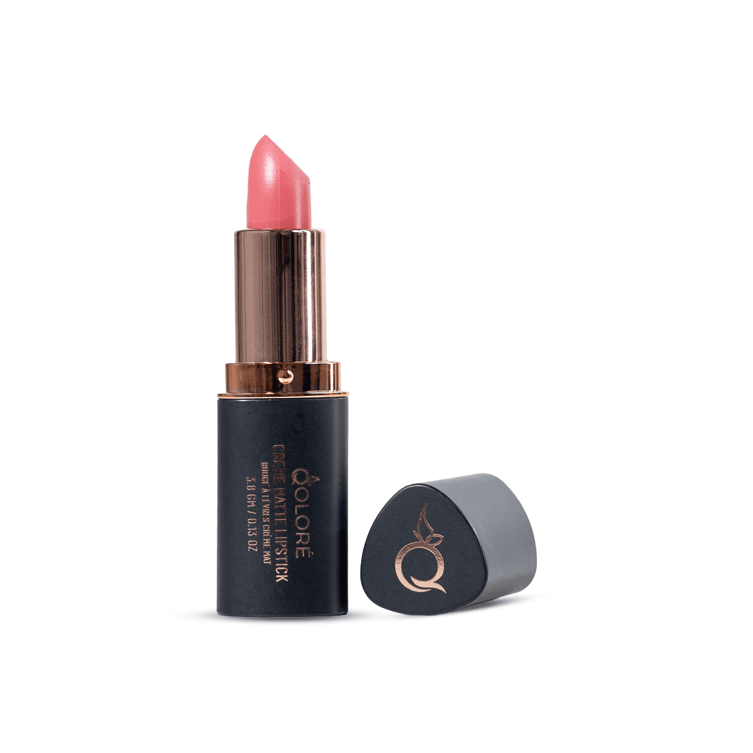 Qolore Crème Matte Lipstick Silk Rose -01 3.8gm
