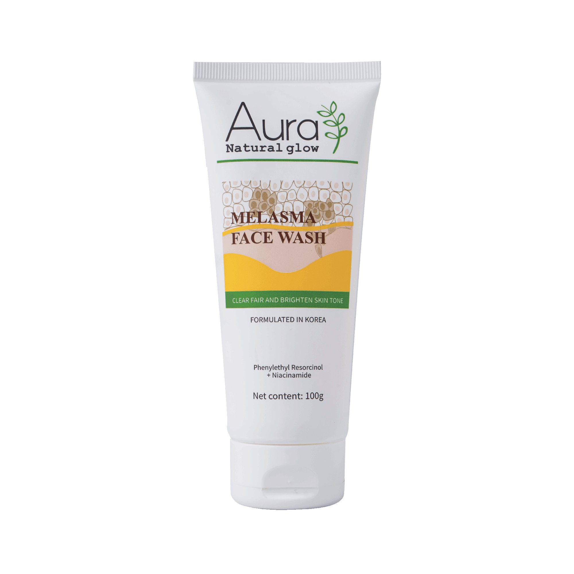 Aura Natural Glow Melasma Face Wash 100gm