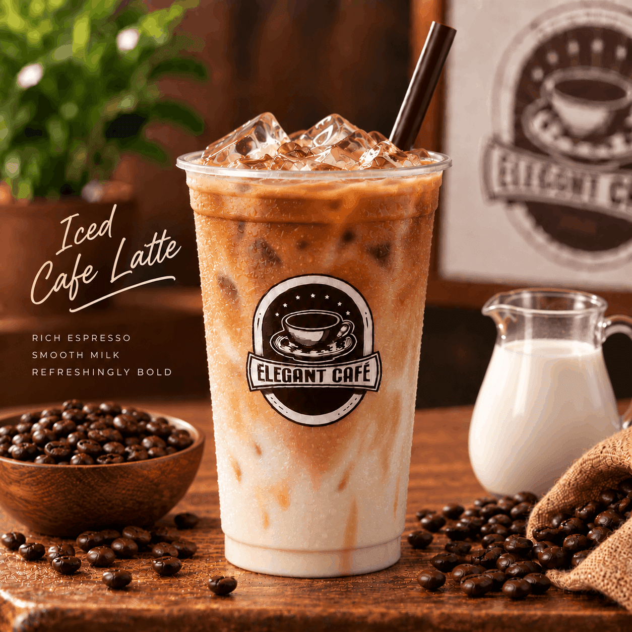 Iced Cafe Latte