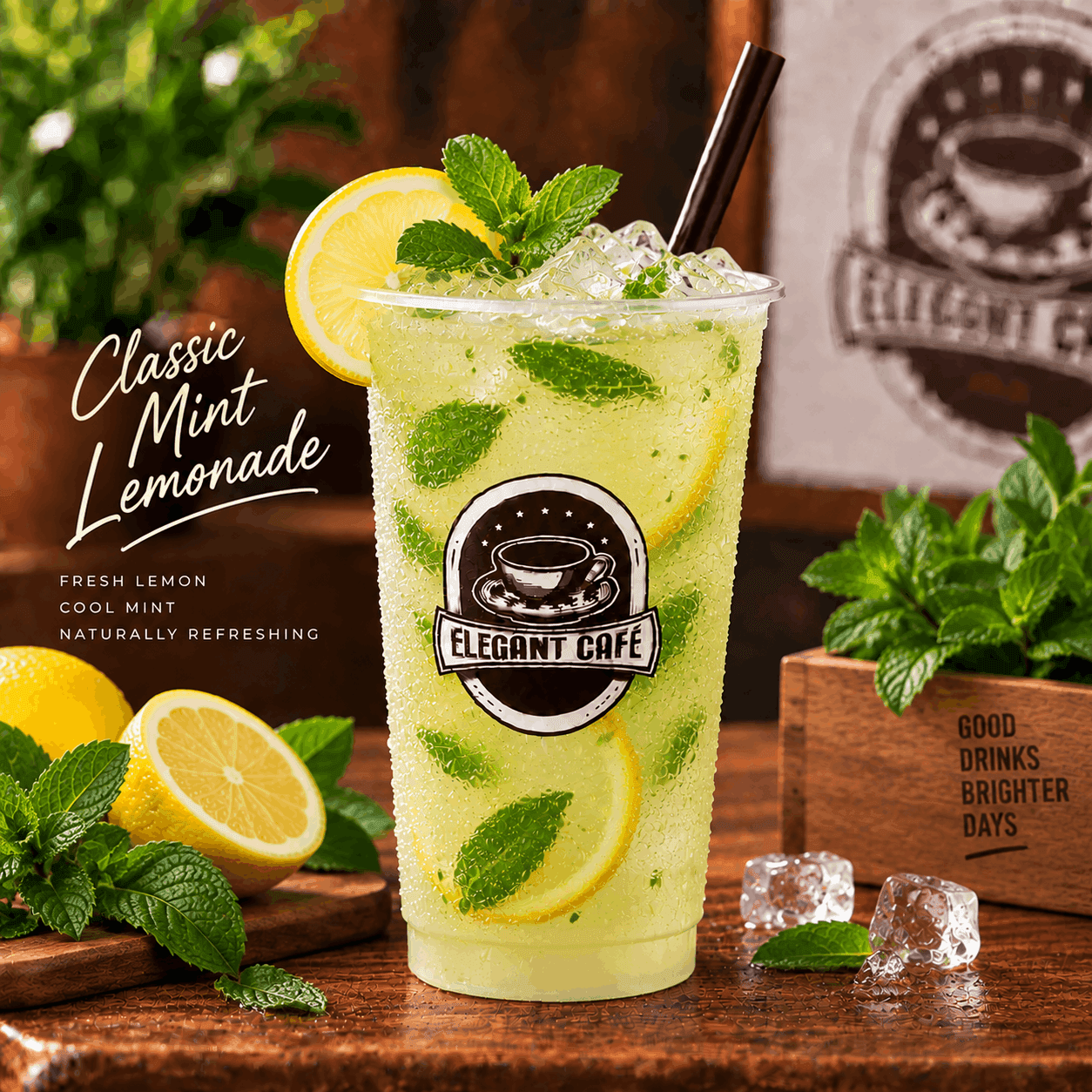 Classic Mint Lemonade