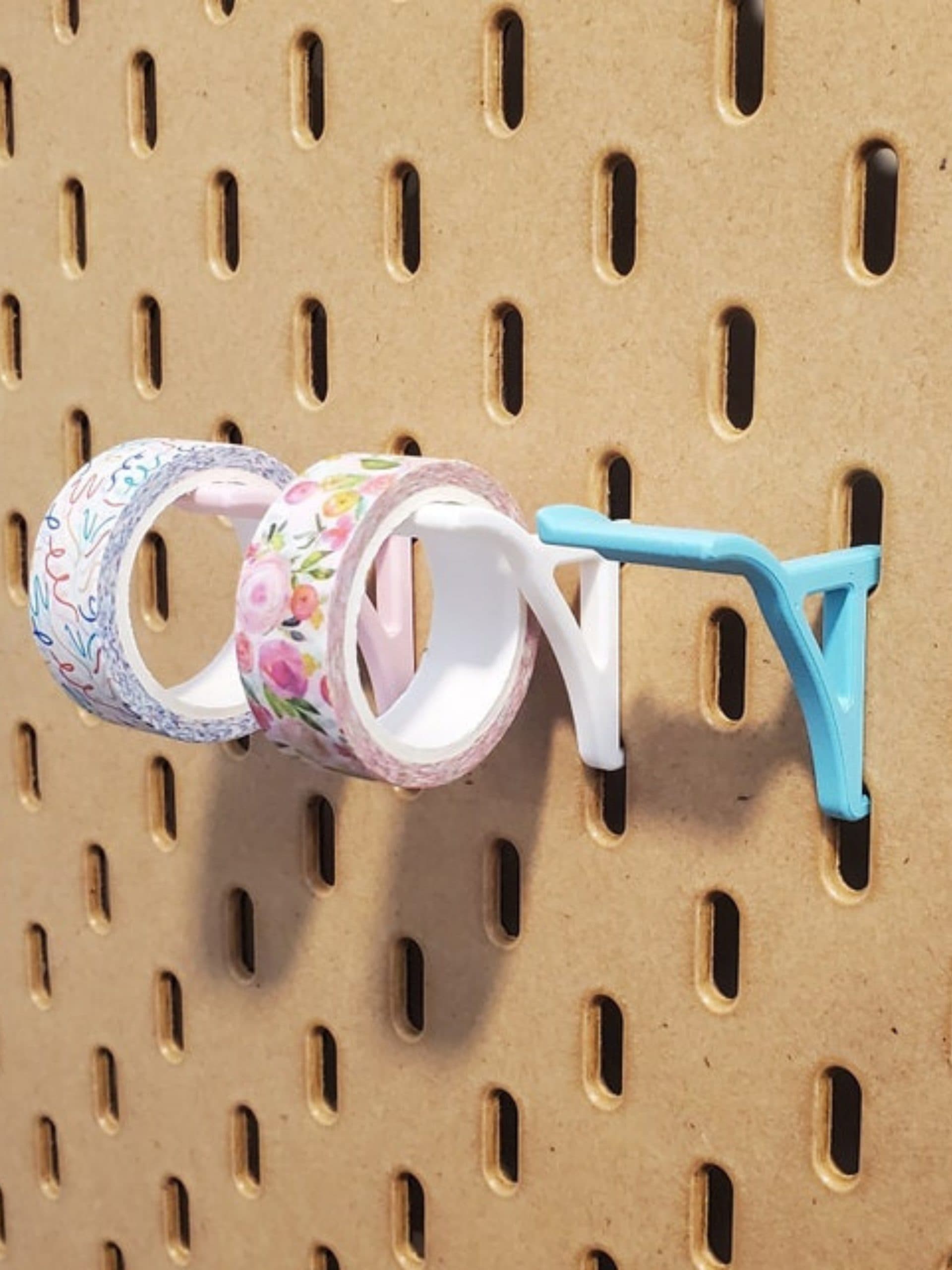 Versatile Tape Mount for PegBoard – TAPMNT01