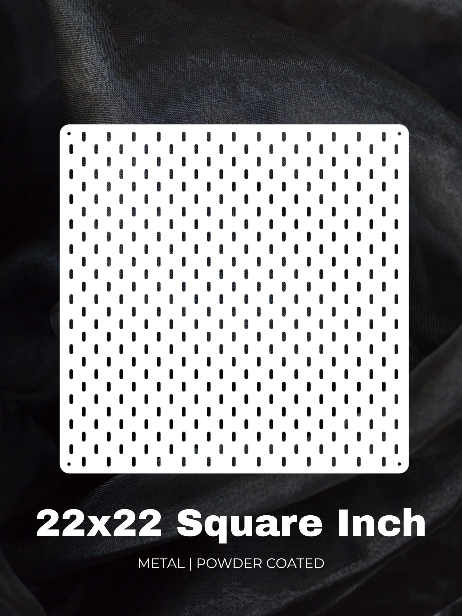 22×22 Square Inch PegBoard