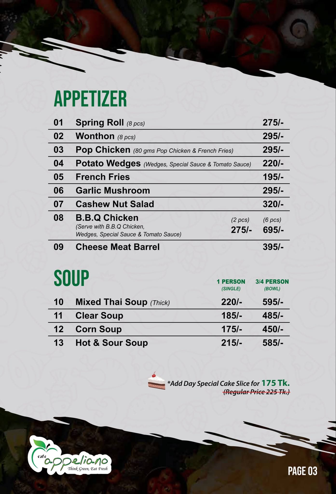 Cafe Appeliano Khilgaon menu image 2