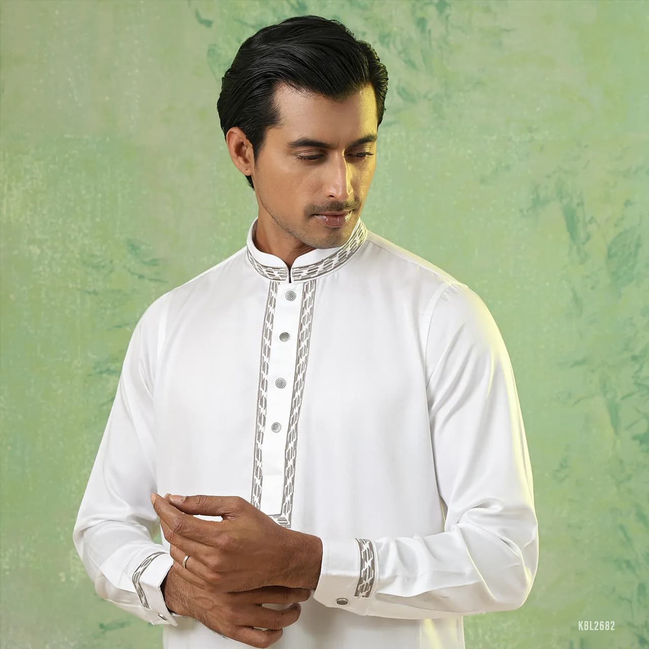 Premium Embroidered Kabli Set
