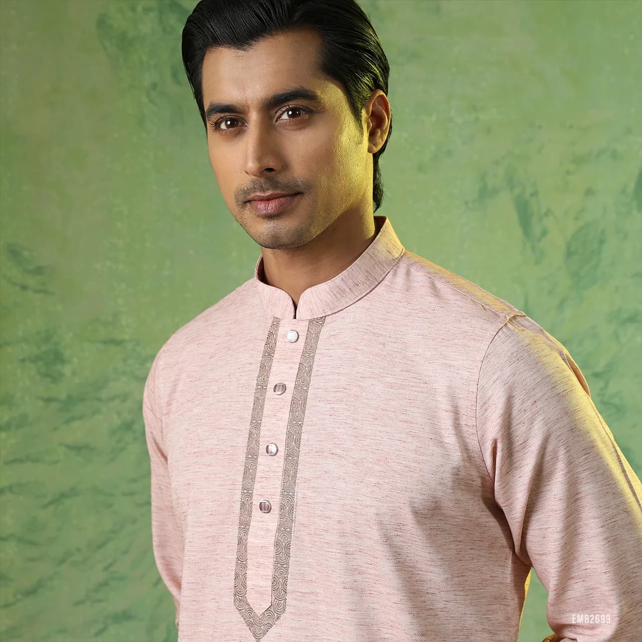 Classic Embroidered Panjabi for Men