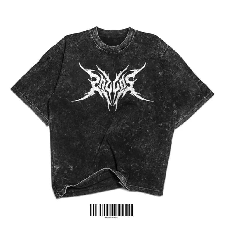 Washed Tribal Logo T-Shirt