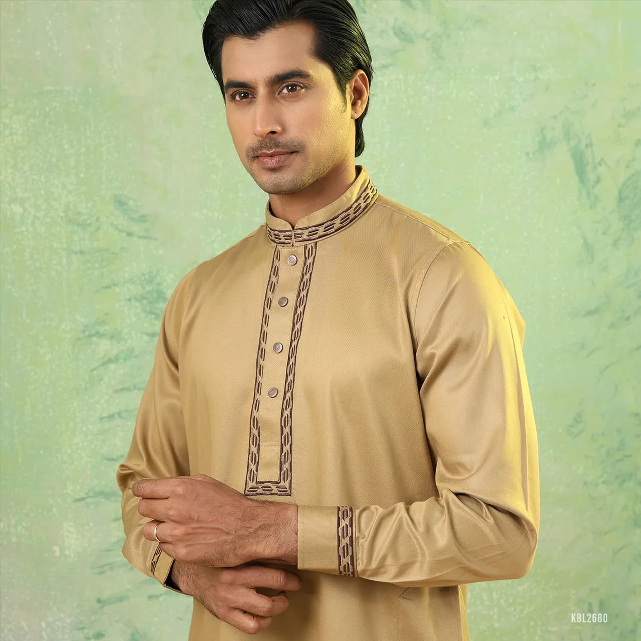 Premium Embroidered Kabli Set