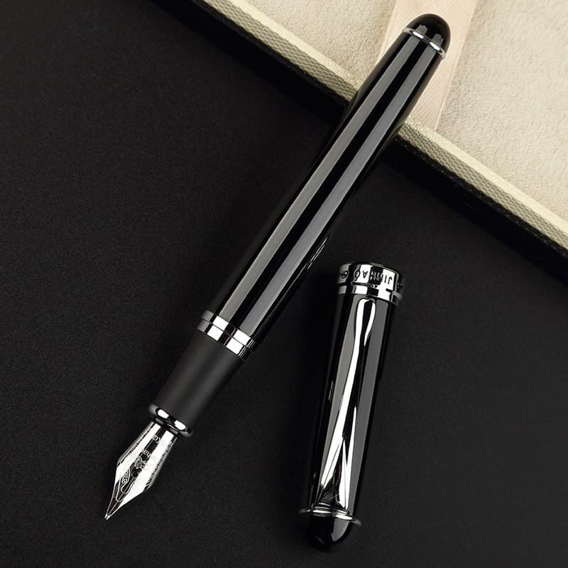 JINHAO X750 Glossy Black Fountain Pen
